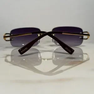 Bonano | Accessories | Bonano Venician Rimless Gold Frames 